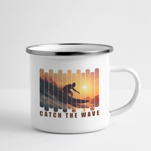 Surfing: Catch the Wave - Camper Mug