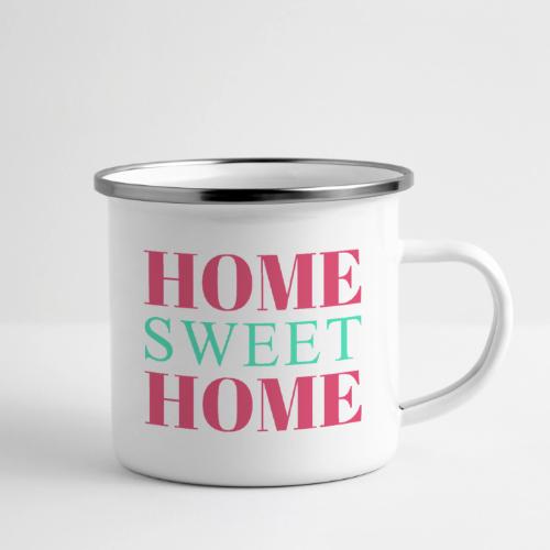 Home Sweet Home Typography Design - Camper Mug