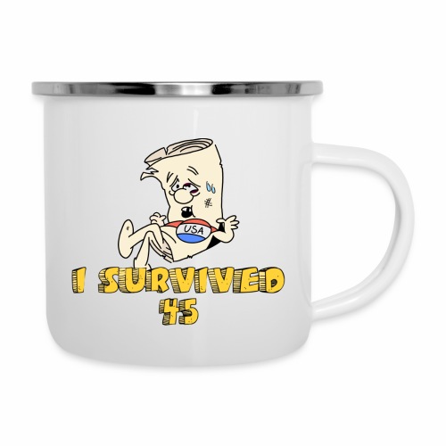 I Survived 45 - Camper Mug
