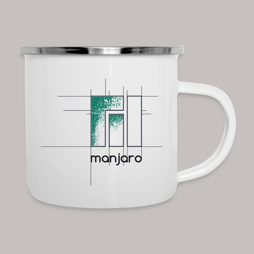 Manjaro Logo Draft - Camper Mug