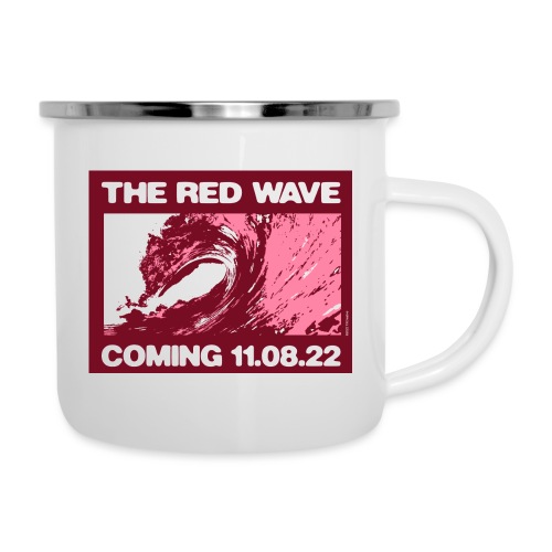 Red Wave - Camper Mug