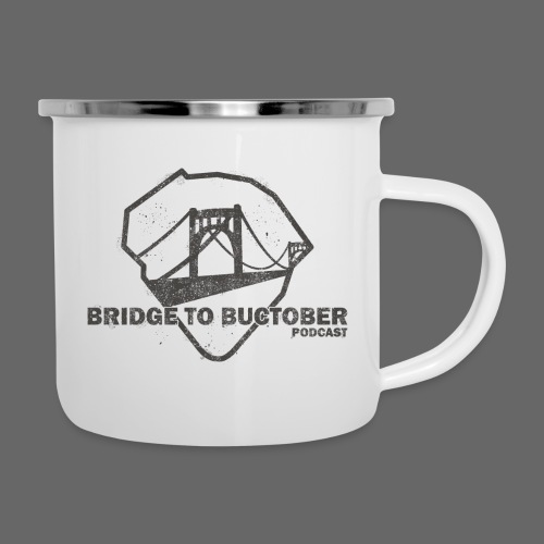 Bridge to Buctober Logo Black - Camper Mug