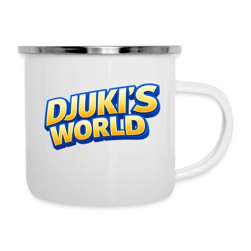 DJUKI’S WORLD – Golden Logo - Camper Mug
