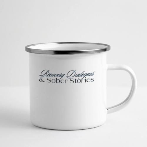 Recovery Dialogues and Sober Stories Official Logo - Camper Mug