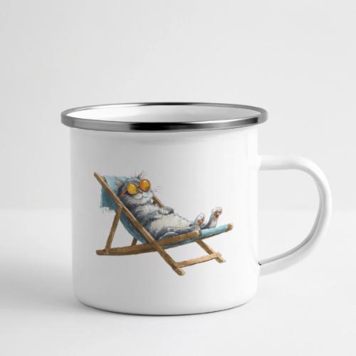 Sunshine Cat Mode - Camper Mug