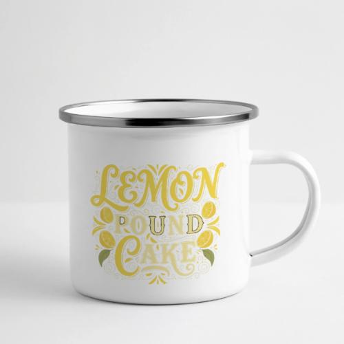 Lemon Pound Cake Vintage Flourish - Camper Mug