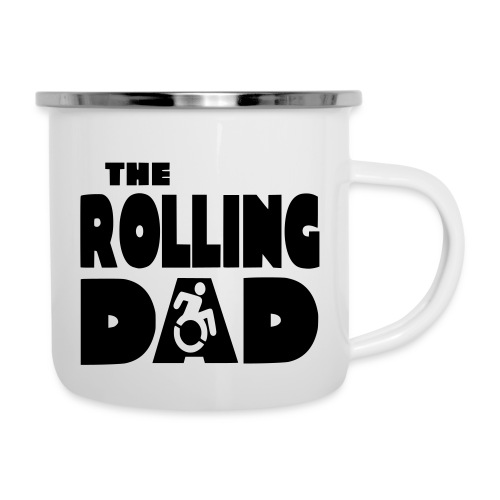 Rolling dad in a wheelchair - Camper Mug