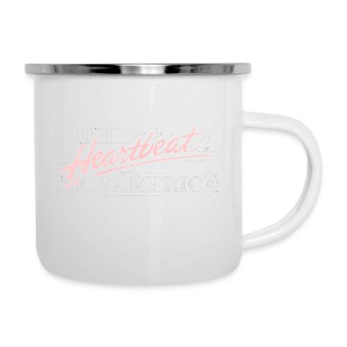 The Heartbeat of America - Camper Mug