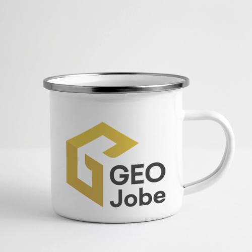 GEO Jobe Logo 2024 Final Stacked padded darkg - Camper Mug