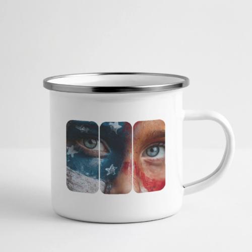 USA: Star-Spangled Glance - Camper Mug