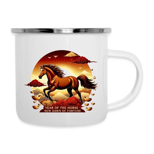Year of the Horse Sunrise T Shirt, Lunar New Year - Camper Mug