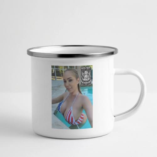 Mary Carey 4 Governor USA swimsuit - Camper Mug