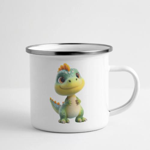 Playful 3D Baby Dinosaur - Camper Mug