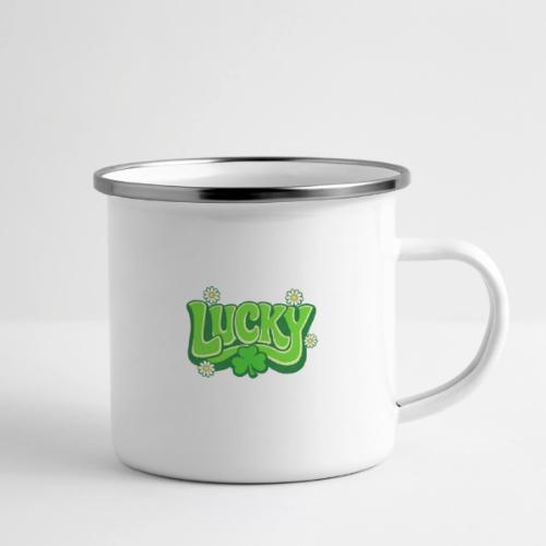 Lucky 70s Retro T-Shirt - Camper Mug