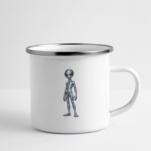 Silver Alien - Camper Mug