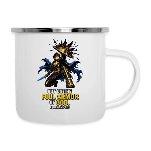 Full Armor of God Anime Warrior | Ephesians 6:11 C - Camper Mug