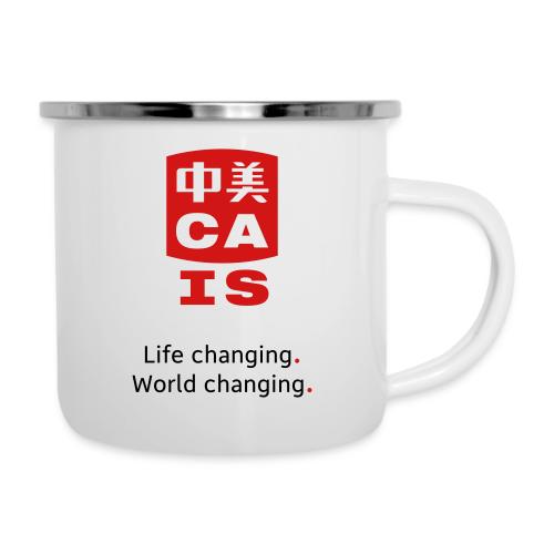 CAIS Logo - Life Changing. World Changing. - Camper Mug