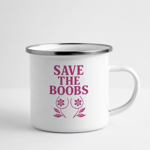 Save the boobs! - Camper Mug