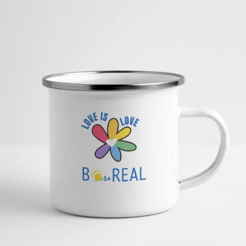 B*REAL Love is Love - Camper Mug