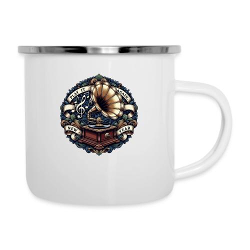 Ornate Phonograph T-Shirt - Camper Mug