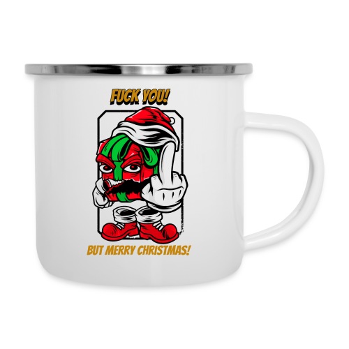 F*ck You But Merry Christmas! - Camper Mug