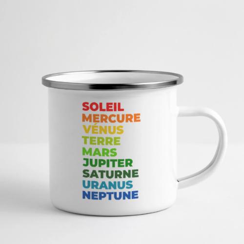 Solar System in Color - Camper Mug