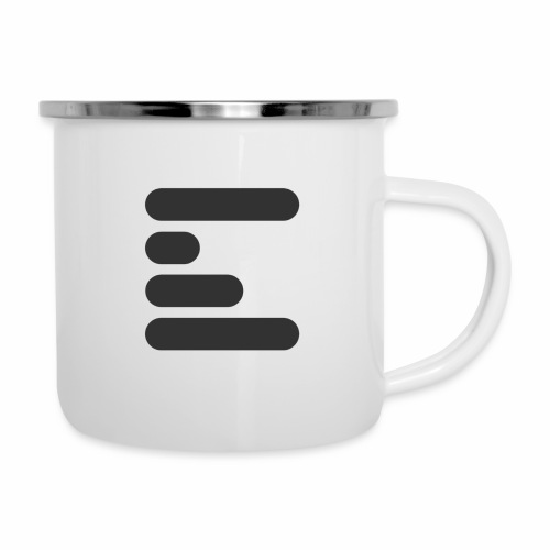 Big E Logo | Black Logo - Camper Mug
