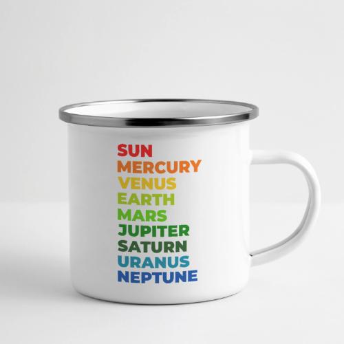 Color the solar system - Camper Mug