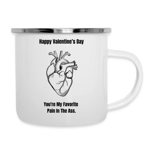 I'm Glad I Swiped Right T-Shirt | Funny Valentine - Camper Mug