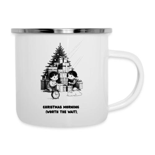 Christmas Morning T-Shirt | Minimalist Kids Gifts - Camper Mug