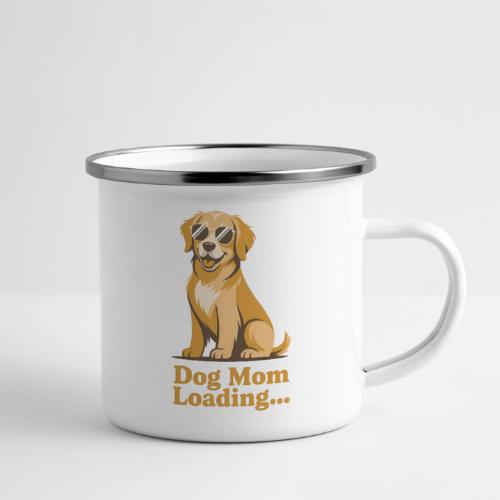 Dog Mom Loading Golden Retriever Sunglasses - Camper Mug