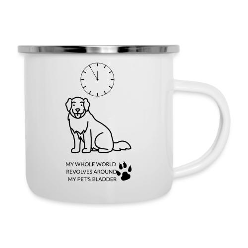 My Pet's Bladder World T-Shirt | Funny Dog/Cat Own - Camper Mug