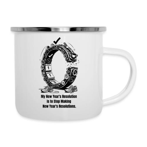 The Resolution Loop - Sarcastic New Year's T-Shirt - Camper Mug