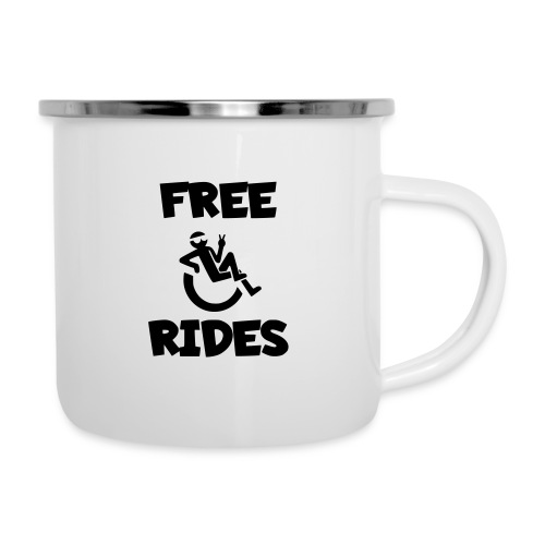 This wheelchair user gives free rides - Camper Mug