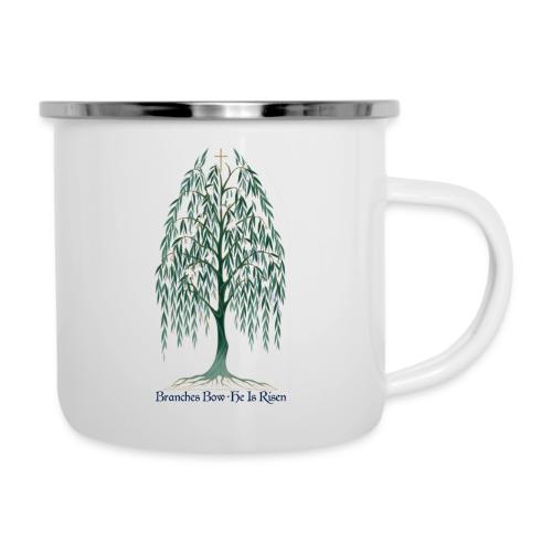 Easter Branches Bow Willow T Shirt, Easter Gift - Camper Mug