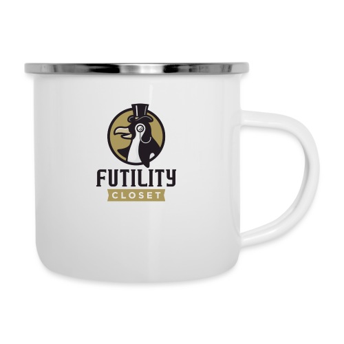 Futility Closet Logo - Color - Camper Mug