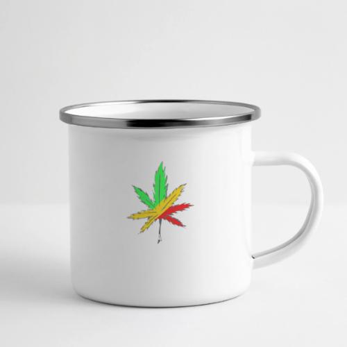Rasta leaf - Camper Mug