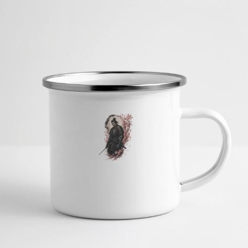 Samurai cherry blossoms - Camper Mug