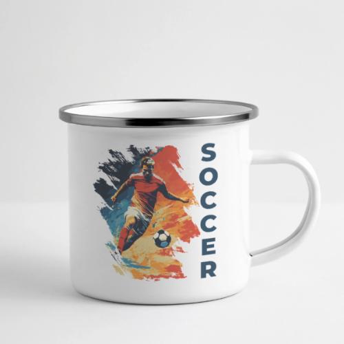 Soccer Action Pulse - Camper Mug