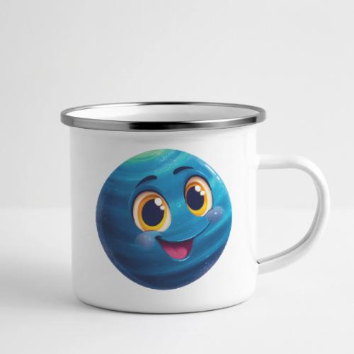Smiling Blue Planet - Camper Mug