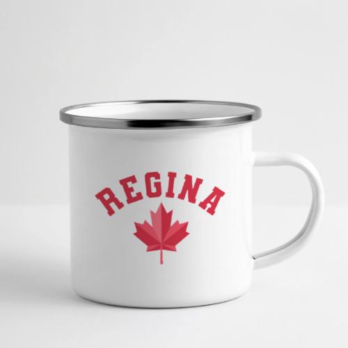 Regina with maple leaf - Camper Mug