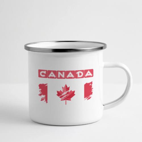 Canada, Inspired by the Canadian flag - Camper Mug