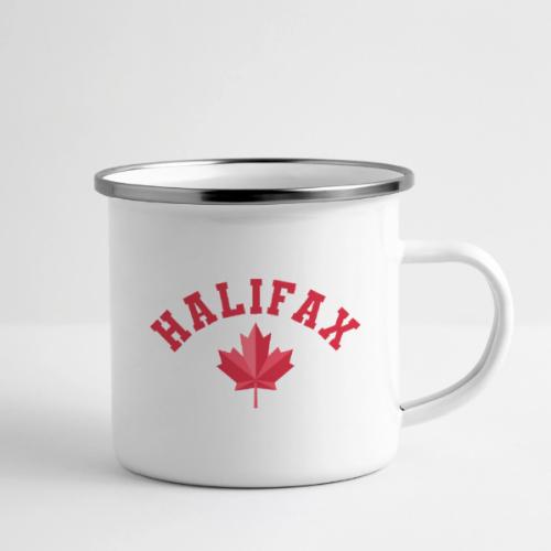 Halifax with maple leaf - Camper Mug