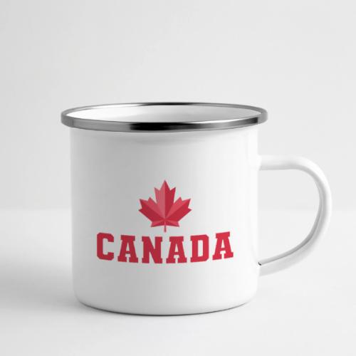 Canada with a maple leaf - Camper Mug