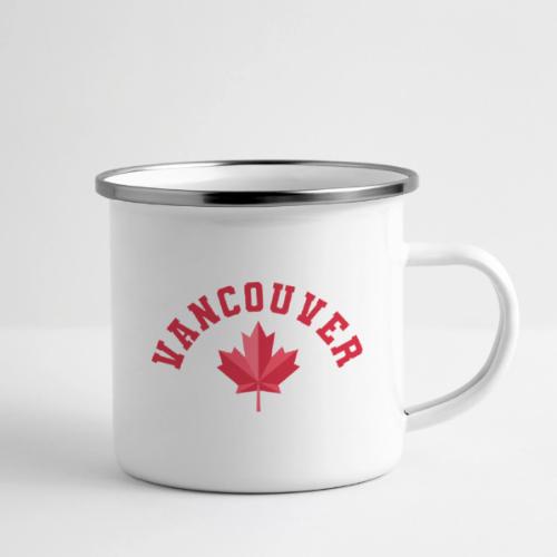 Vancouver with maple leaf - Camper Mug
