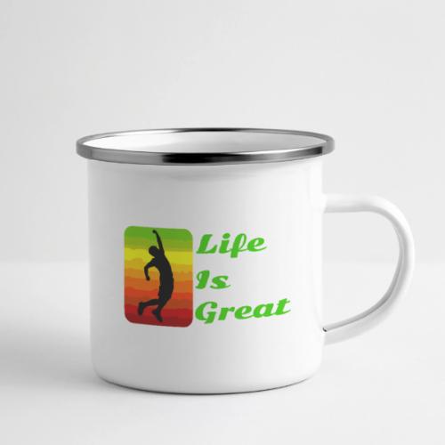 Life Is Great - Camper Mug