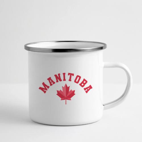 Manitoba with maple leaf - Camper Mug