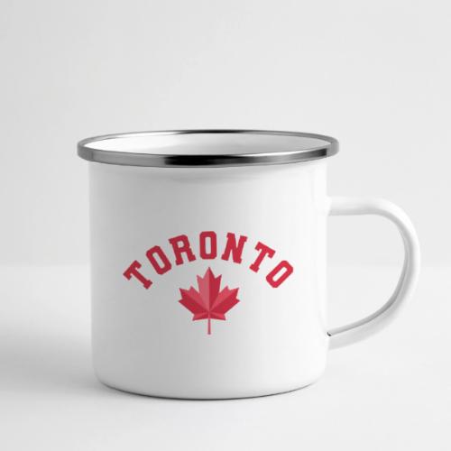 Toronto with maple leaf - Camper Mug
