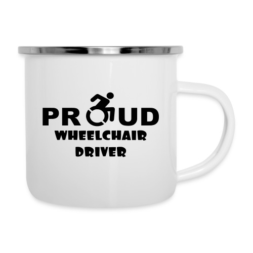 Proud wheelchair driver - Camper Mug