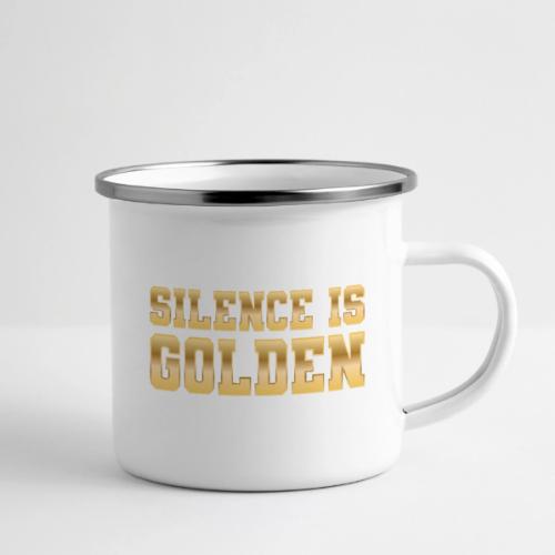 Silence is Golden - Camper Mug